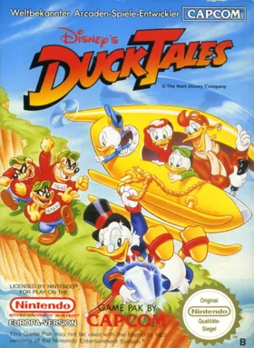 DuckTales (USA) (Beta) (1989-02-05) box cover front